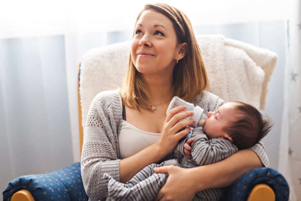Baby-Milchnahrung