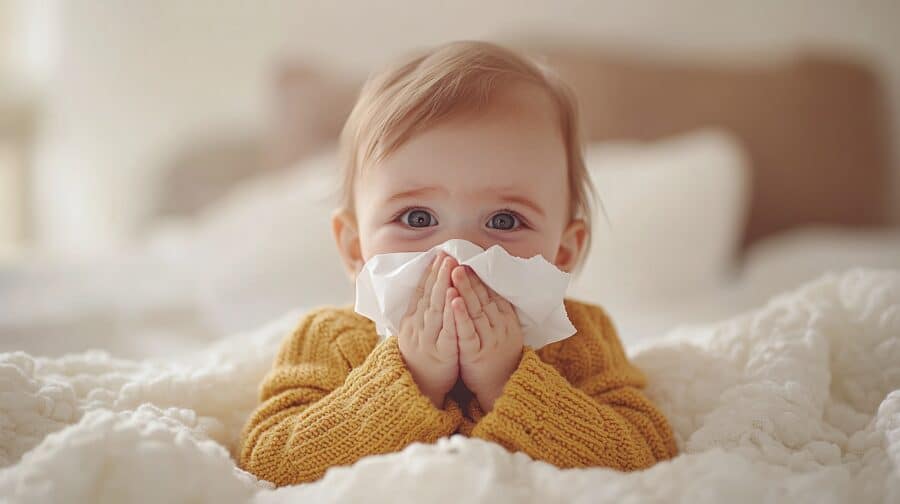 Erkältung bei Babys und Kindern: Wie kann man helfen?
