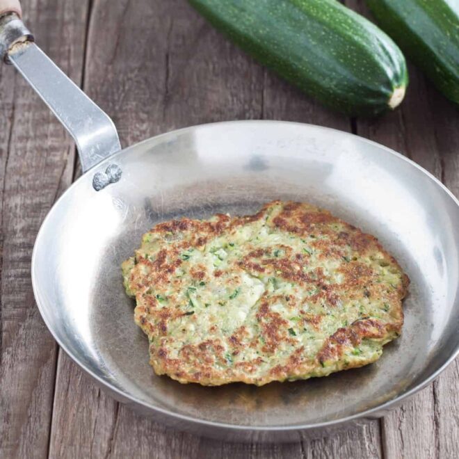 Schnelles Familientisch Rezept: Zucchini-Kartoffel-Bratlinge