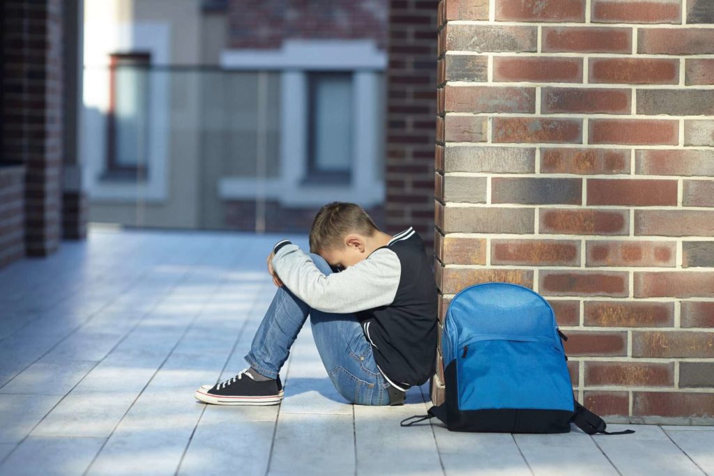 Mobbingopfer in der Schule