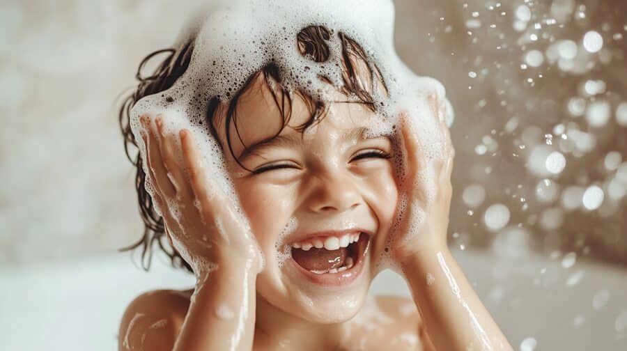 Die Hygiene-Erziehung bei Kindern darf gerne Spaß machen