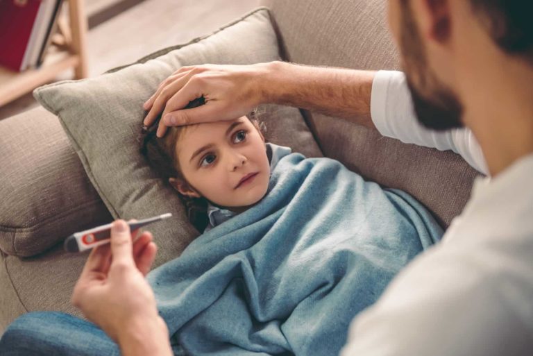 Grippe oder Erkältung: Was hat mein Kind?