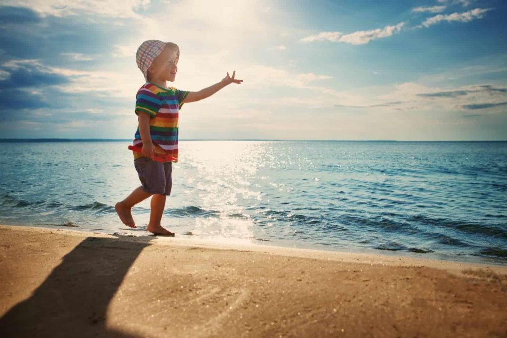 Sonnenallergie bei Kindern