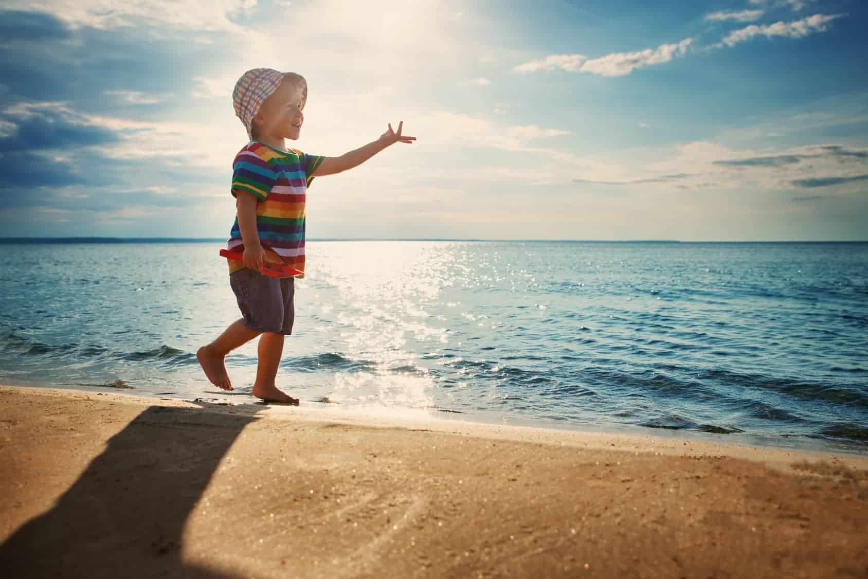 Sonnenallergie bei Kindern