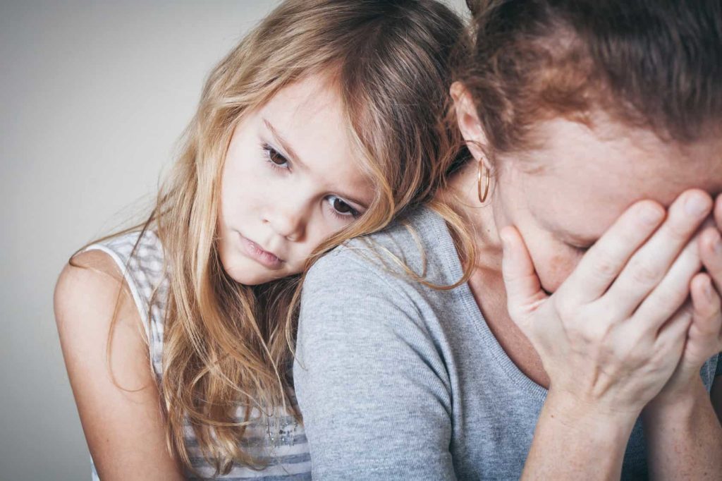 Mutter und Kind Depression - Du bist ein Gewinn