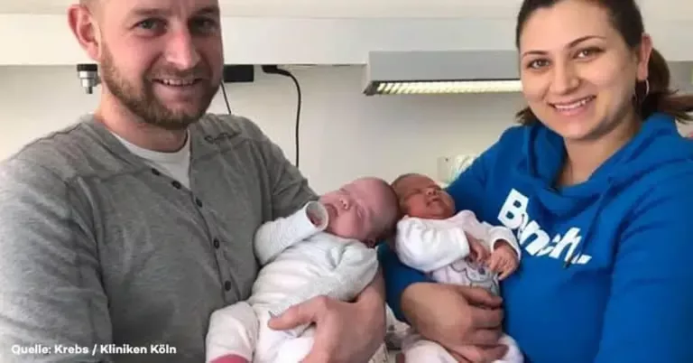 Unglaublich: Zwillinge kommen fast drei Monate auseinander zur Welt