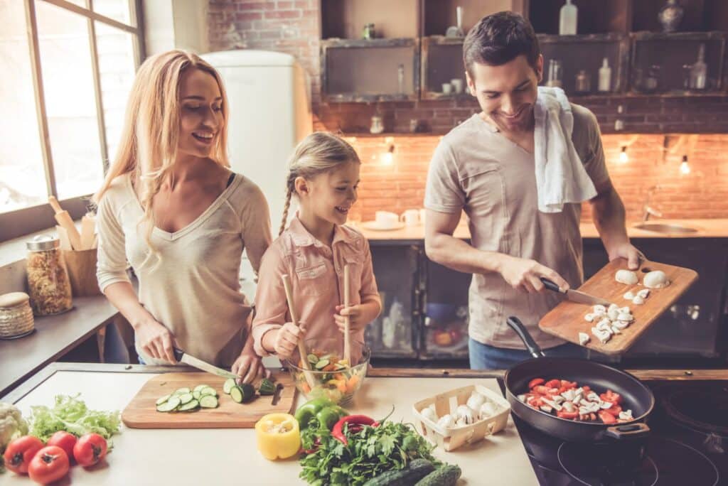 Mit Kindern kochen