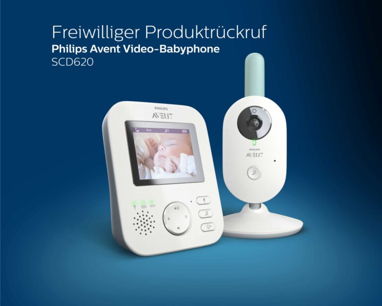 Rückruf: Philips-Avent ruft Video-Babyphone wegen Brandgefahr zurück