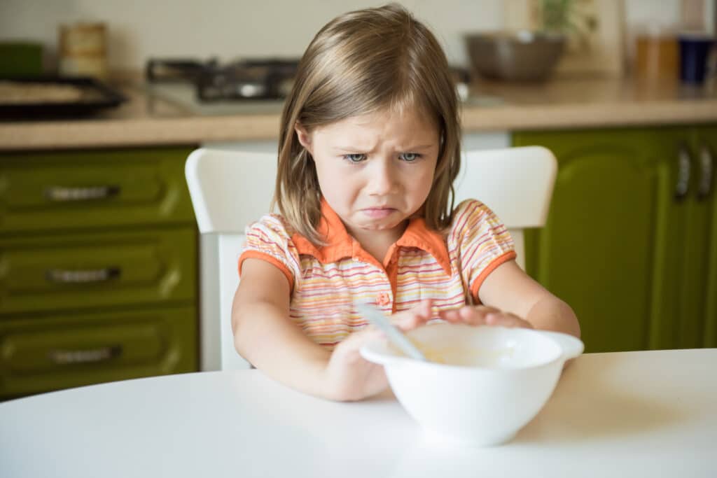 Wenn Kinder schlechte Esser sind