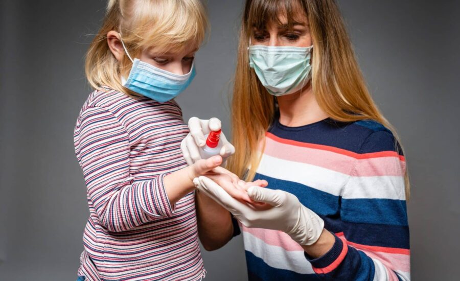 Desinfektionsmittel: Schon geringe Mengen können zu einer Alkoholvergiftung führen