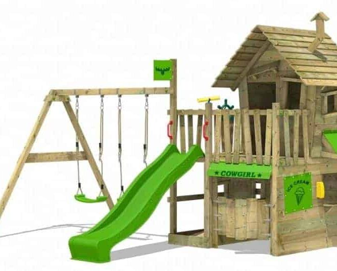 Die FATMOOSE Spieltürme: der Spielplatz im eigenen Garten