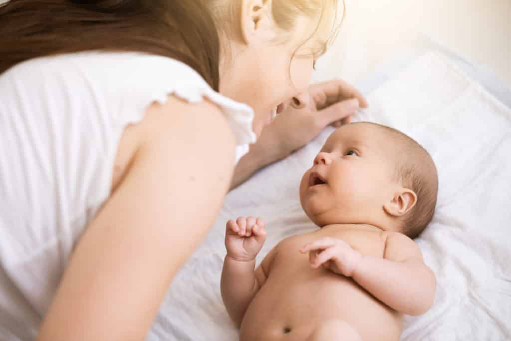 Babytalk Mama und Baby