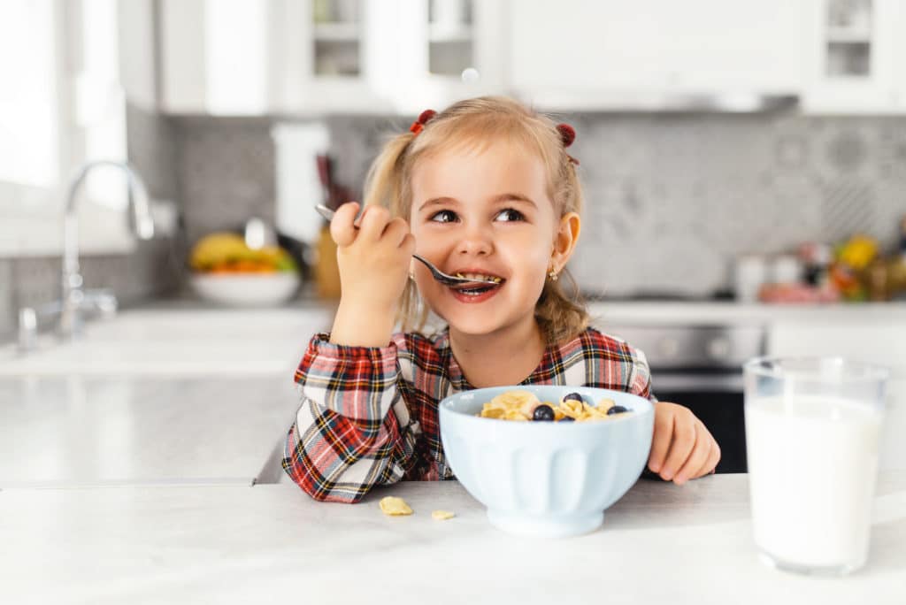 Kleiner Snack vor dem Einkaufen