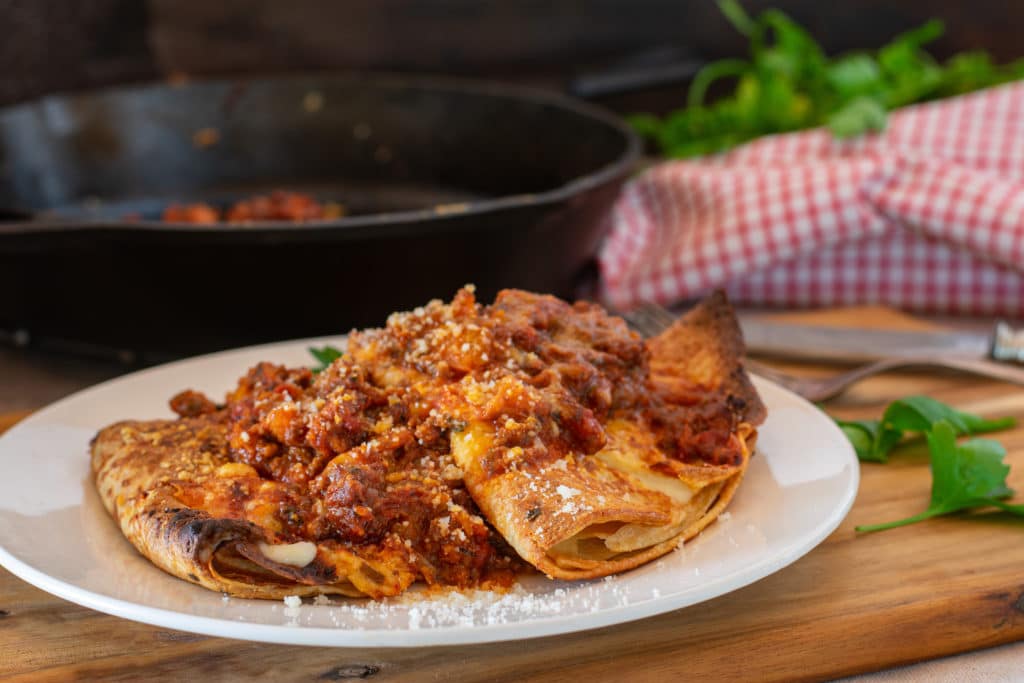 Bolognese Pfannkuchen