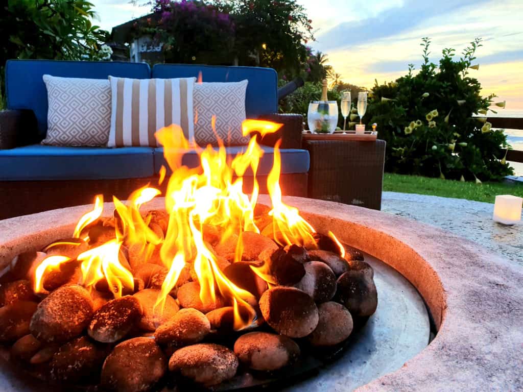 Feuerstelle im Garten Feuerstelle im Garten