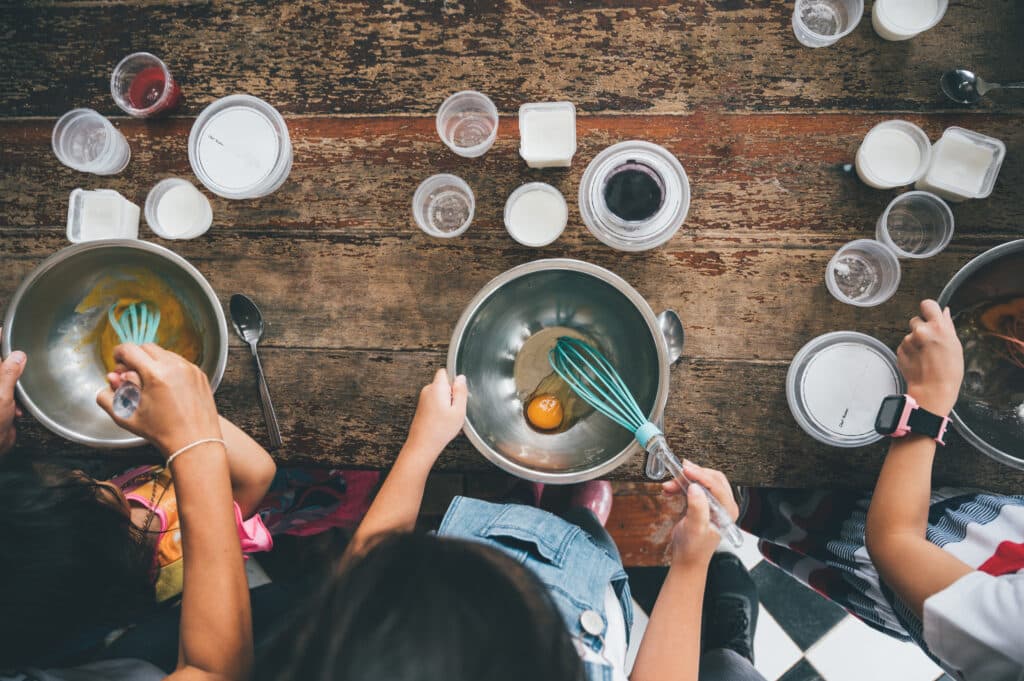 Mit KIndern Kochen und Backen