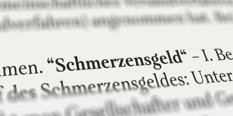 Bleibende Schäden nach einem Unfall – wann gibt es Schmerzensgeld?