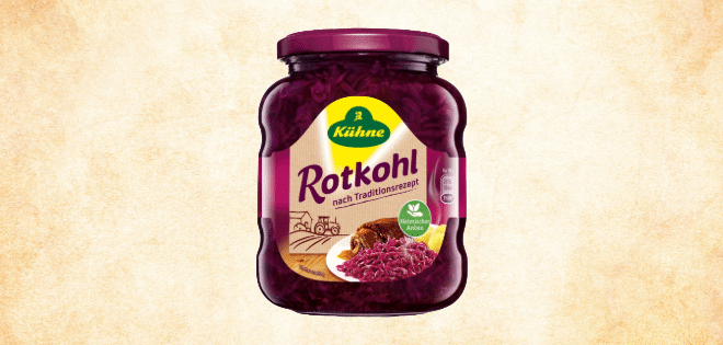Rotkohl Rückruf: Mögliche Glassplitter in Kühne Rotkohl aus dem Glas