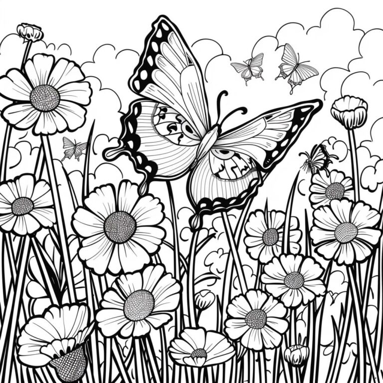 Ausmalbilder Frühling: Kostenlose Downloads zum Ausdrucken