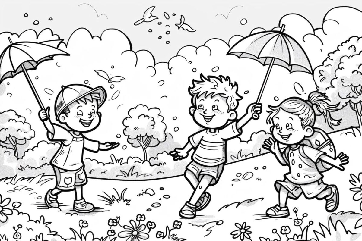 Ausmalbilder Frühling: Kostenlose Downloads zum Ausdrucken | Seite 12