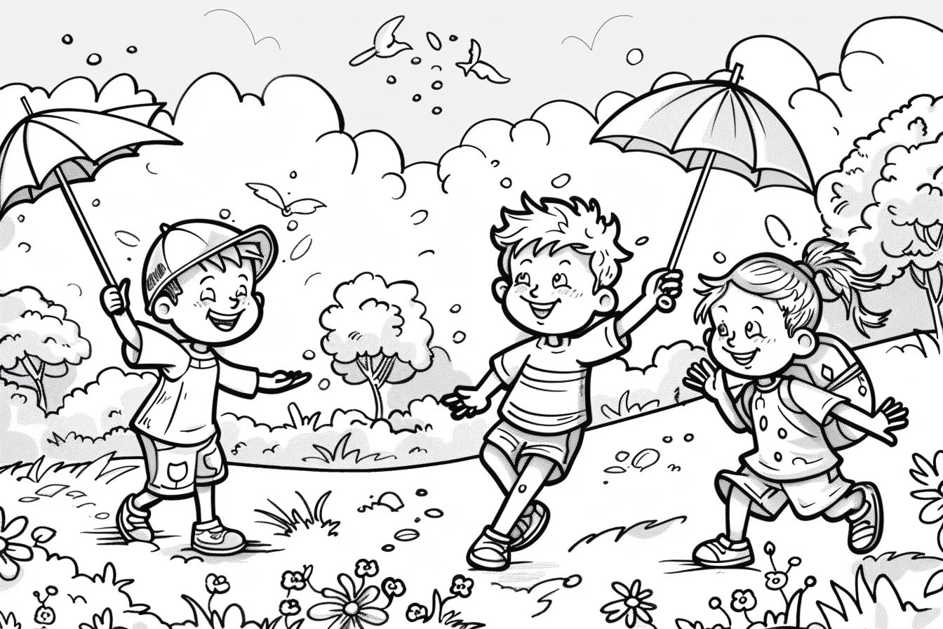 Ausmalbilder Frühling: Kostenlose Downloads zum Ausdrucken