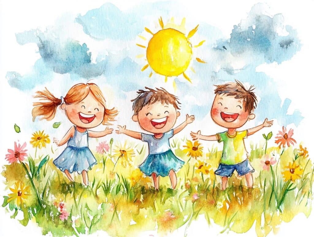 Sommer Ausmalbilder