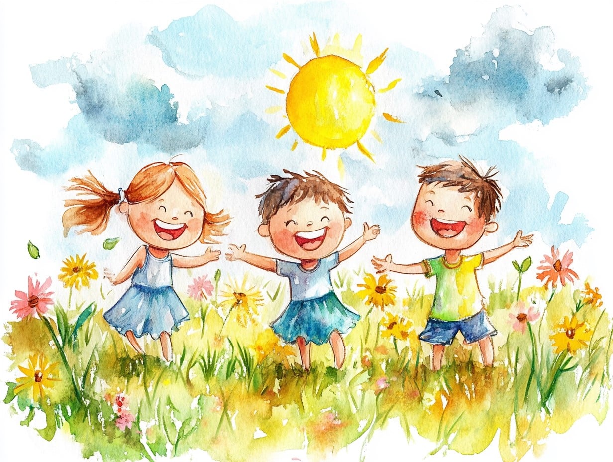 Sommer Ausmalbilder