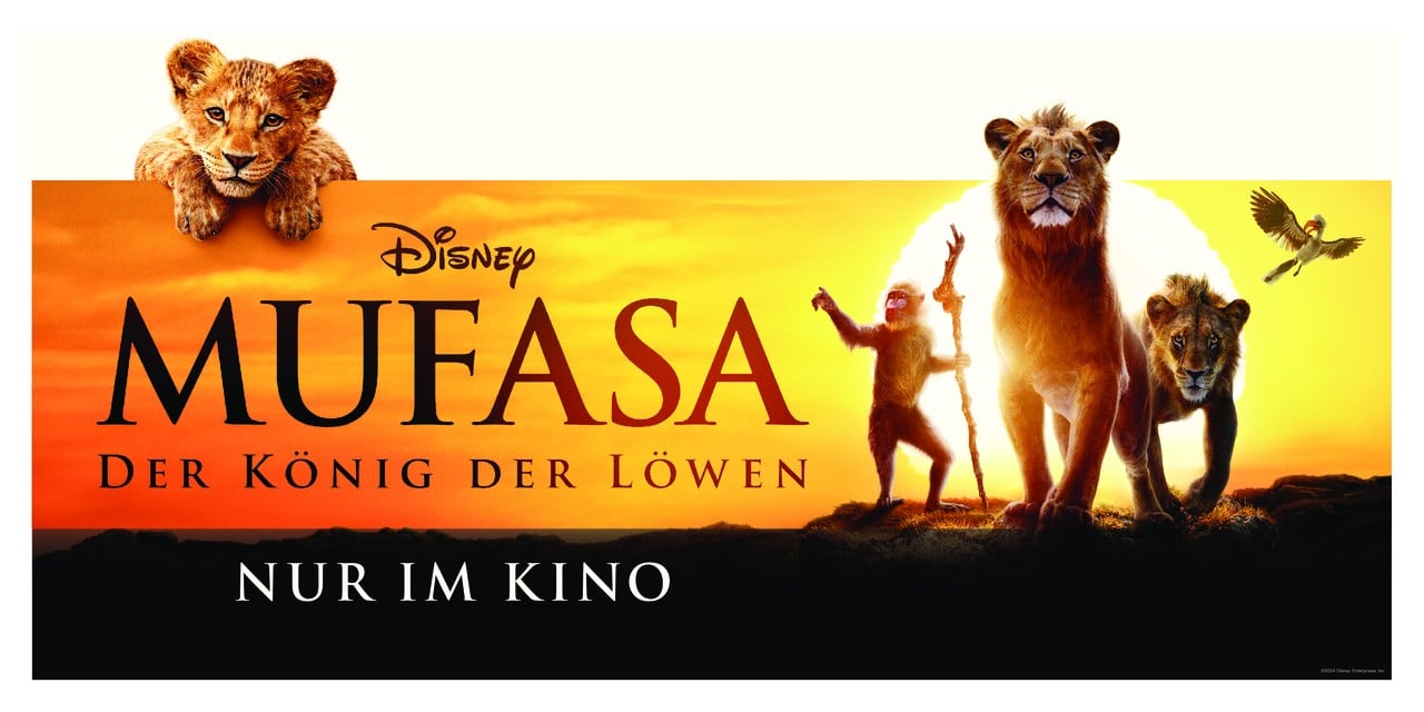 Mufasa Der König der Löwen Neuer deutscher Kinotrailer!