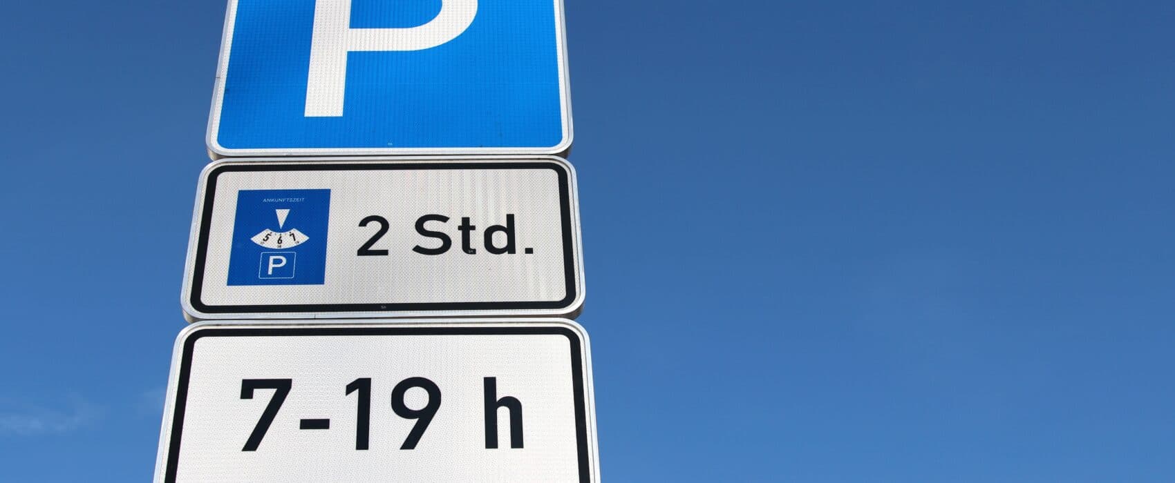 Bußgeld trotz Parkscheibe