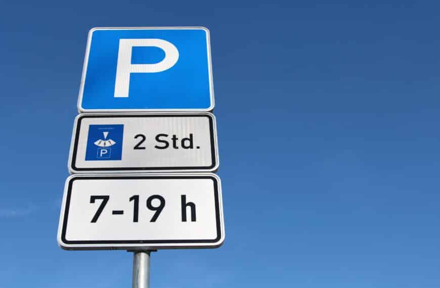 Bußgeld trotz Parkscheibe