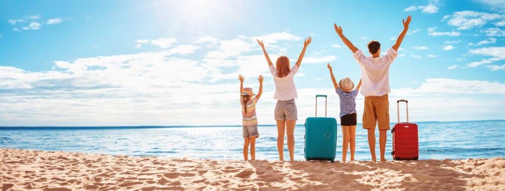 Kein Stress bei der Familienreise