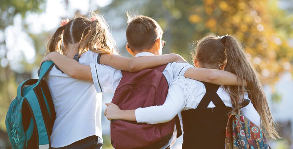 Neue Freunde in der großen Schule finden