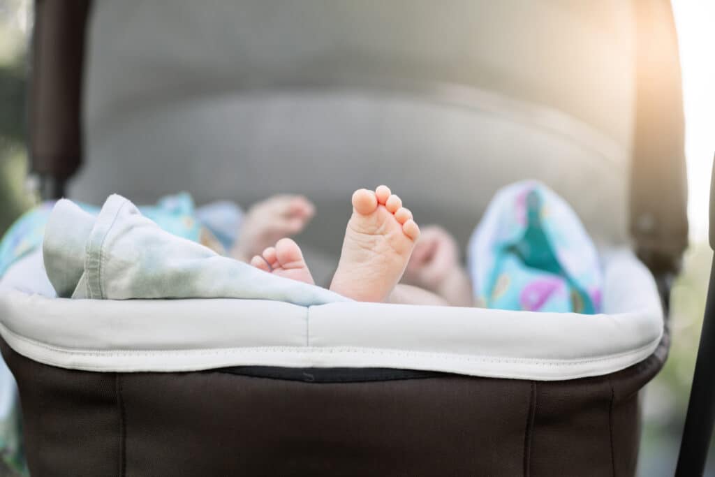 Babywanne zu klein für Baby