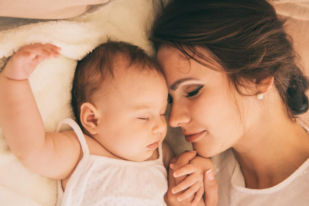 Baby 3 Monate schläft