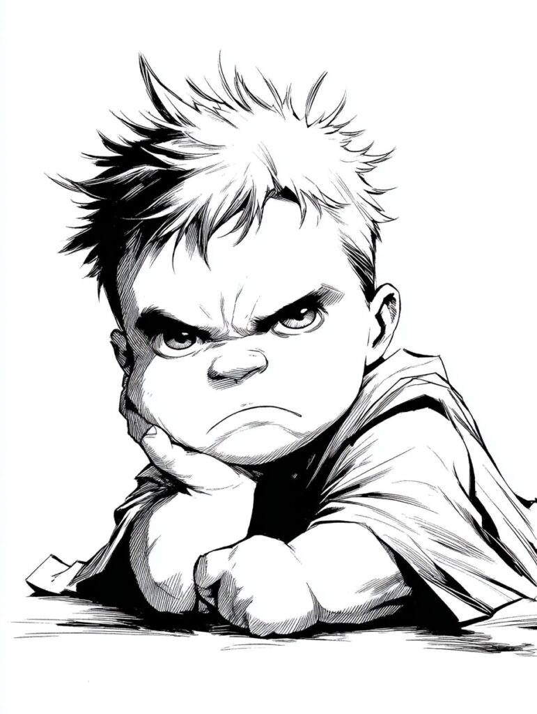 Hulk in der Trotzphase