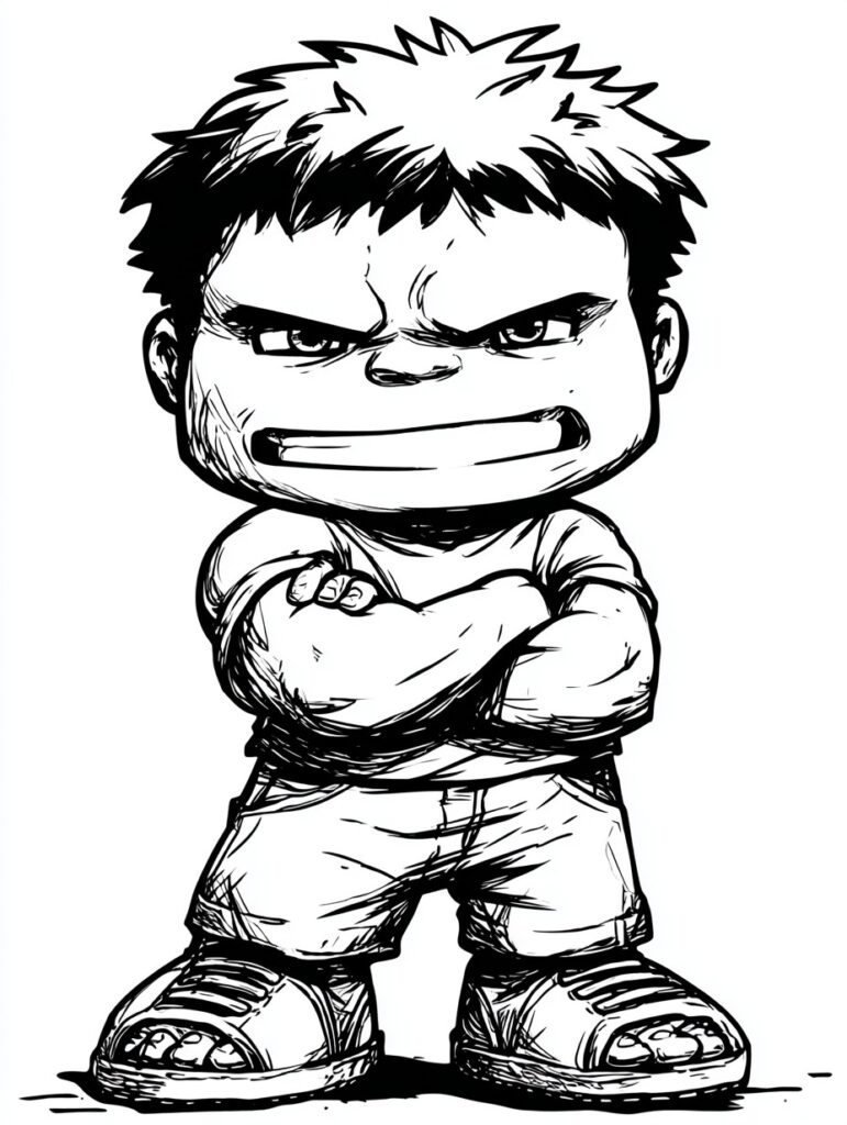 Teenager Hulk echt sauer