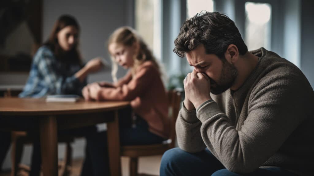 Alte Erfahrungen im Familienalltag machen unglücklich