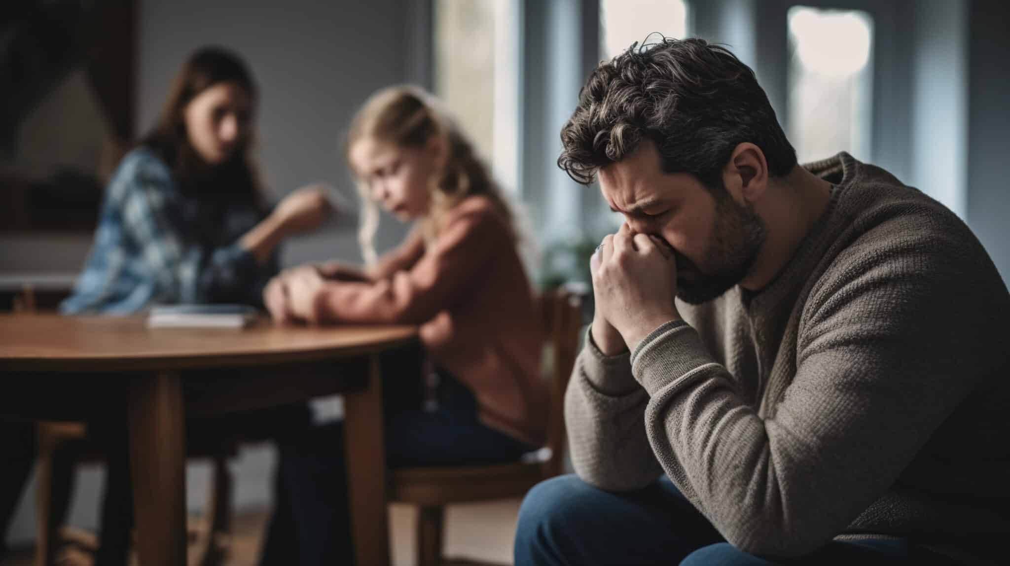 Alte Erfahrungen im Familienalltag machen unglücklich
