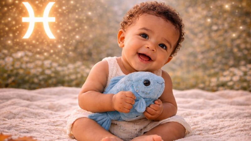 Die schönsten Babynamen für das Sternzeichen Fische - Beitragsbild