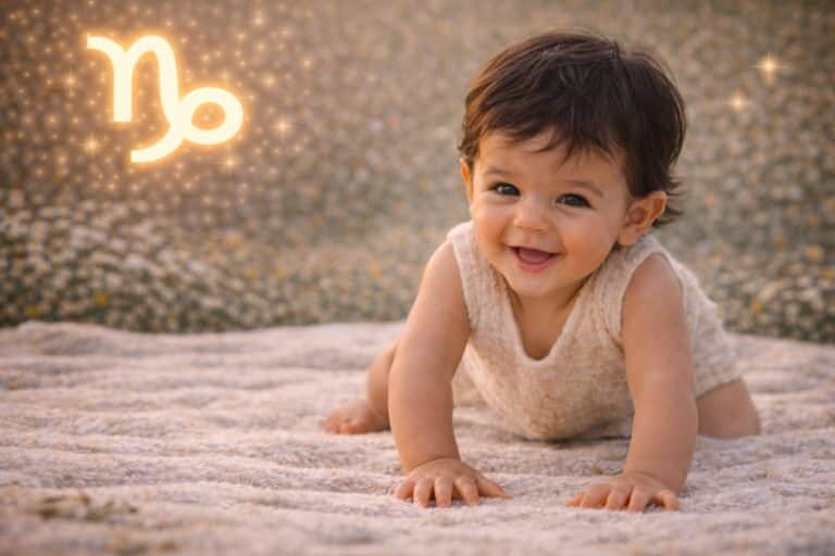 Die schönsten Babynamen für das Sternzeichen Steinbock - Beitragsbild