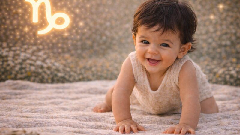 Die schönsten Babynamen für das Sternzeichen Steinbock - Beitragsbild