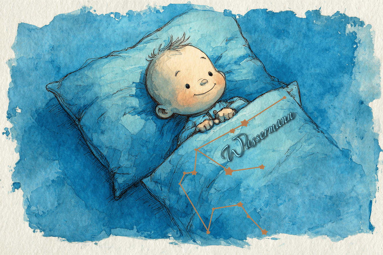 Die schönsten Babynamen für das Sternzeichen Wassermann