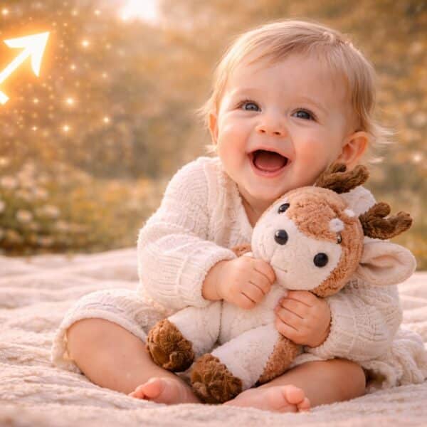 Die schönsten Babynamen für das Sternzeichen Schütze - Beitragsbild