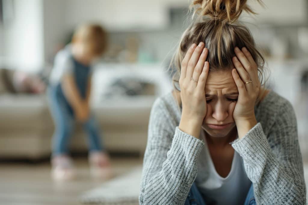 Gefühle können auch in der Erziehung von Kindern treffen