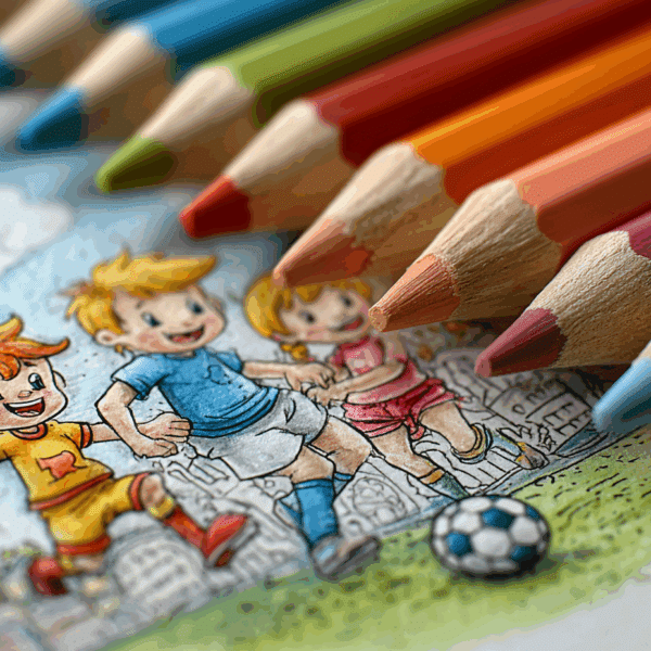 Kostenlose Fußball-Ausmalbilder zum Ausdrucken