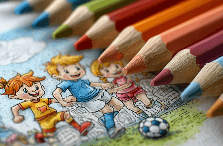 Kostenlose Fußball-Ausmalbilder zum Ausdrucken