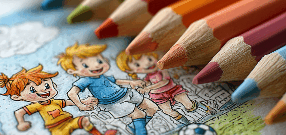 Kostenlose Fußball-Ausmalbilder zum Ausdrucken