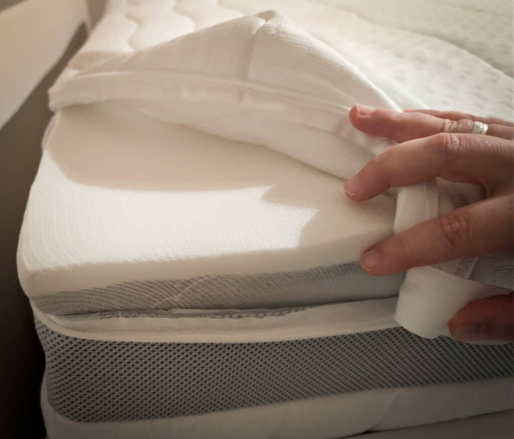 Abnehmbarer &Uuml;berzug mit Reissverschluss - Ravo-SPRING