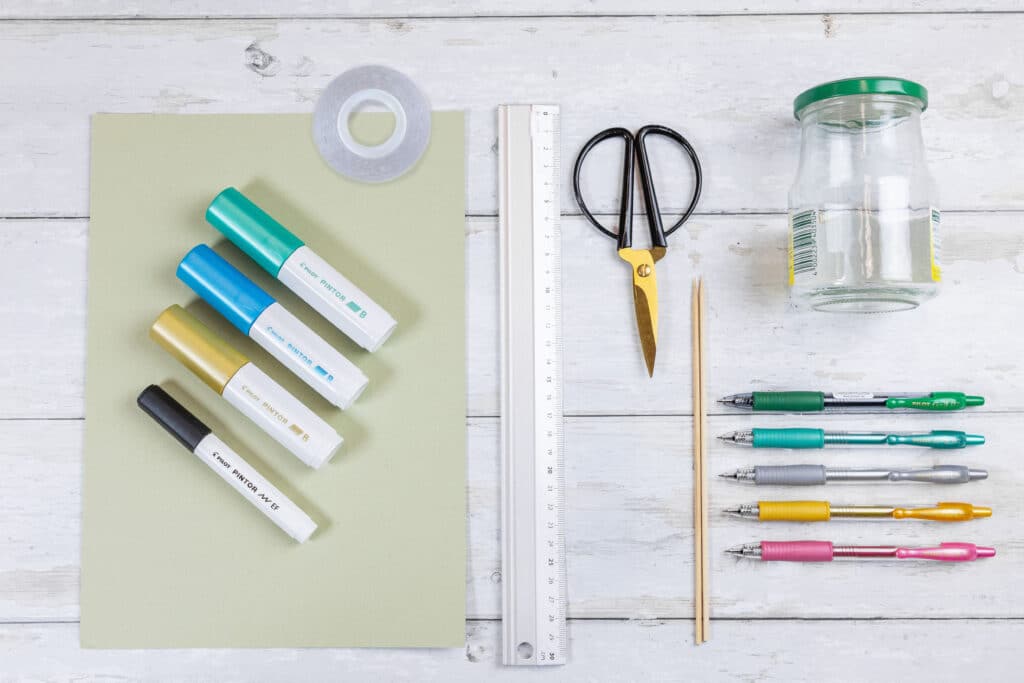 Achtsamtkeits Adventskalender Materialliste