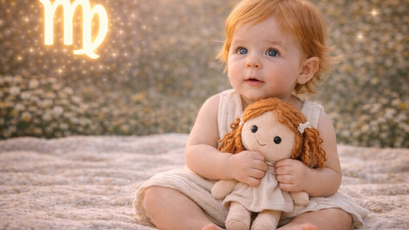 Die schönsten Babynamen für das Sternzeichen Jungfrau - Beitragsbild